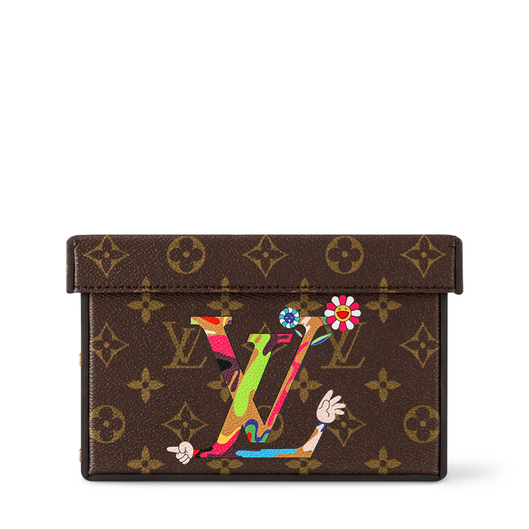 LV x TM Superflat Characters Cardboard Box - Luxury Brown | LOUIS